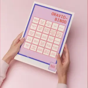 Gravidbingot — spela på babyshowern eller vinn en bjudlunch från kollegorna